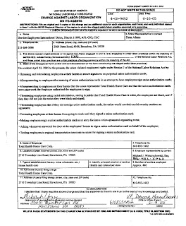 Employee Free Choice Act – Harassment and Threats To Get Cards
