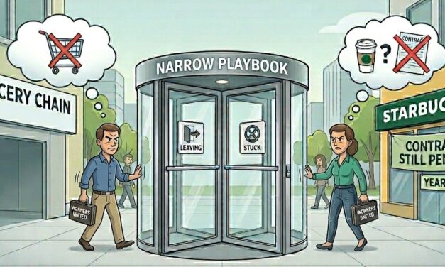 Workers United Fled A Grocery Chain And Still Has No Starbucks Contract. See The Pattern?