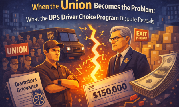 When the Union Becomes the Problem: What the UPS Driver Choice Program Dispute Reveals